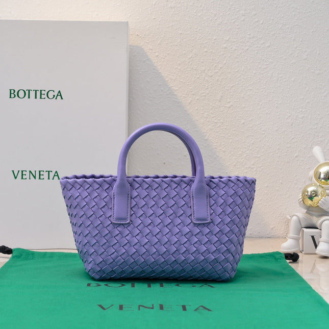 Mini Cabat 20cm Purple Lambskin Ghw