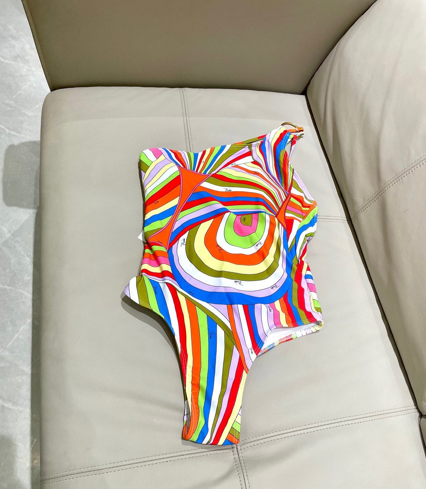 PUCCI BIKINI 25S BODYSUIT IN 740907