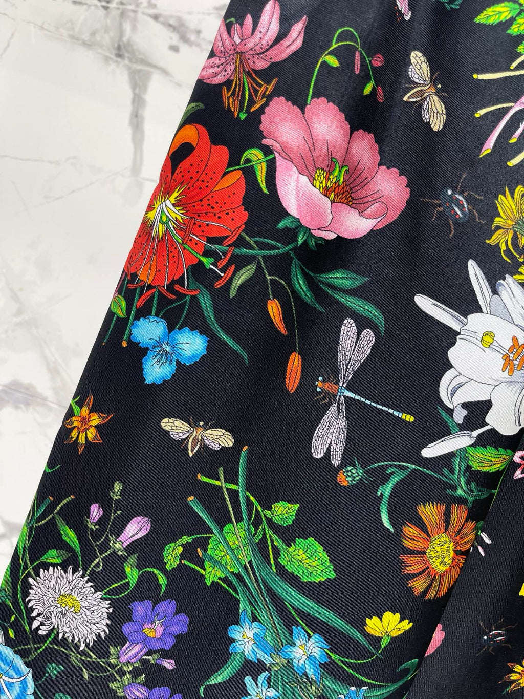 GUCCI 26S WIDE-LEG PRINTED PANTS 77
