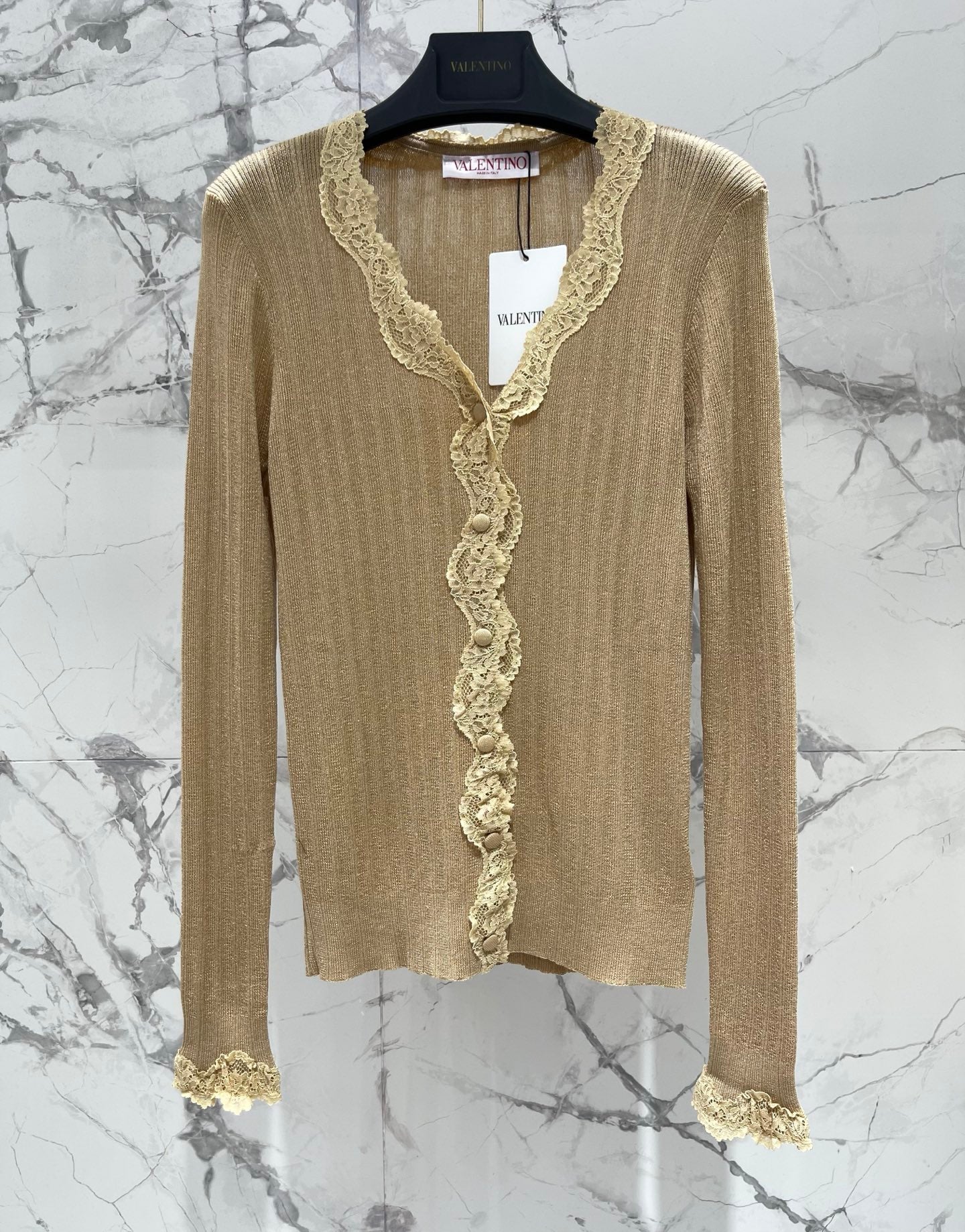 VALENTINO 26S CAMISOLE & CARDIGAN SET 158