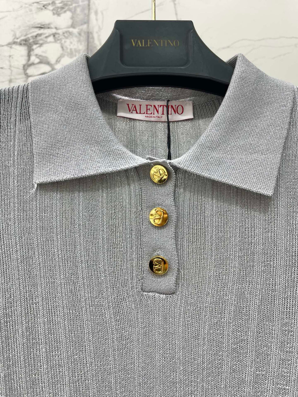 VALENTINO 26S SHORT SLEEVE KNIT T-SHIRT 137