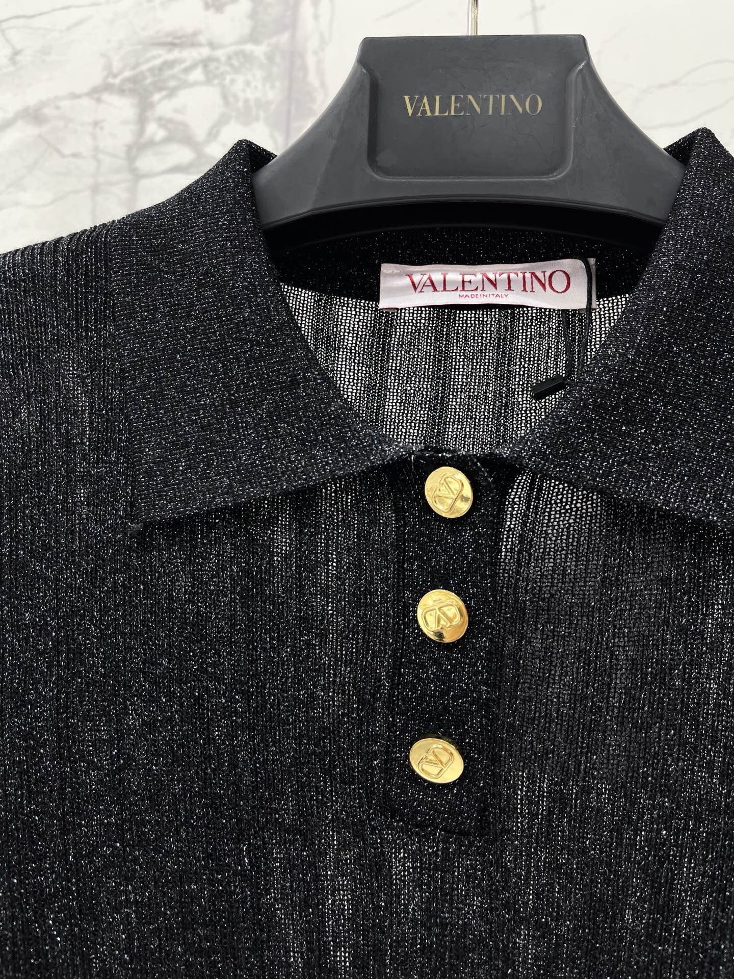 VALENTINO 26S SHORT SLEEVE KNIT T-SHIRT 136