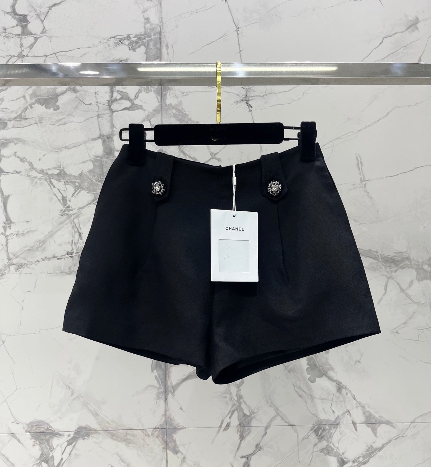 CHANEL 26S HIGH-WAIST SHORTS STYLE 1124