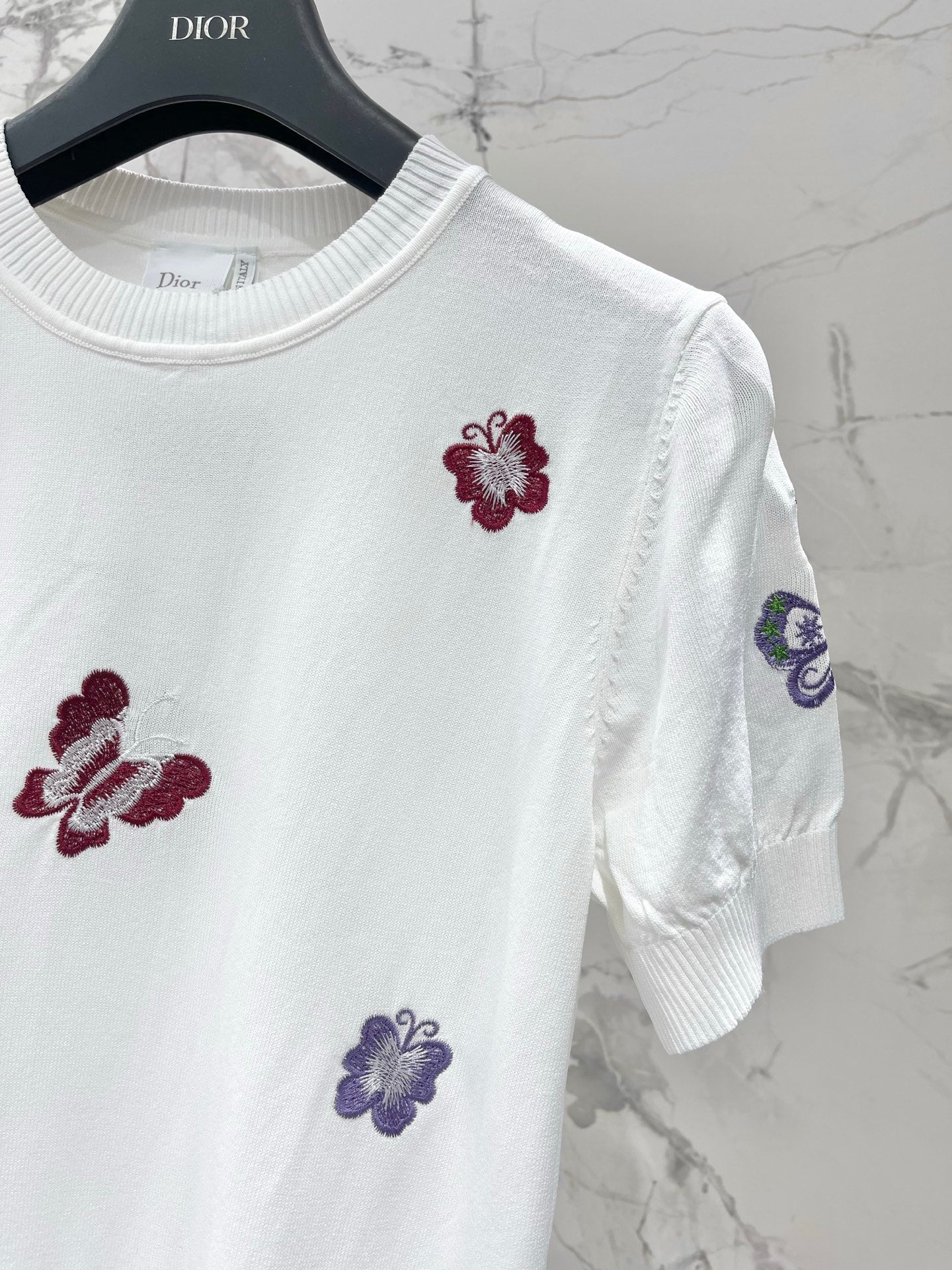 DIOR 26S SHORT-SLEEVED SWEATER 1259