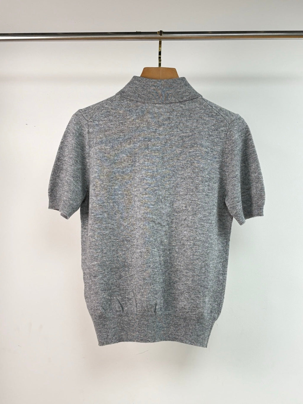 MIUMIU KNITTED POLO SHIRT STYLE 308