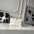 CHANEL 26S HOBO BAG 23 IN WHITE LAMBSKIN