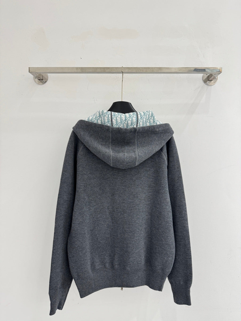DIOR 26S REVERSIBLE ZIP-UP HOODIE 887
