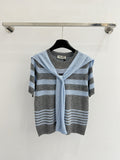 MIUMIU 26S SHORT-SLEEVED SWEATER STYLE 1098