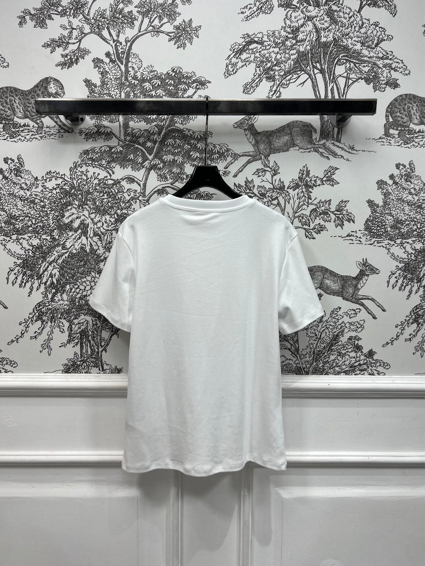 LV 25S SHORT SLEEVE T-SHIRT WITH EMBROIDERED LOGO 263036