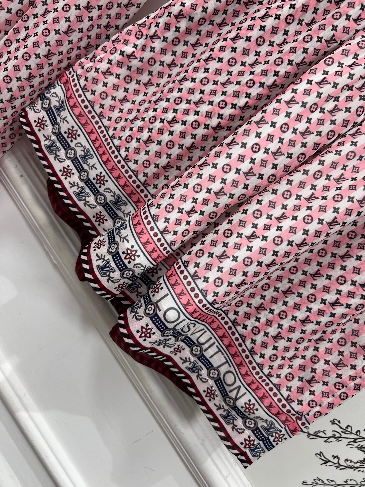 LV 25S SHIRT SHORTS SET IN POLYESTER 263071