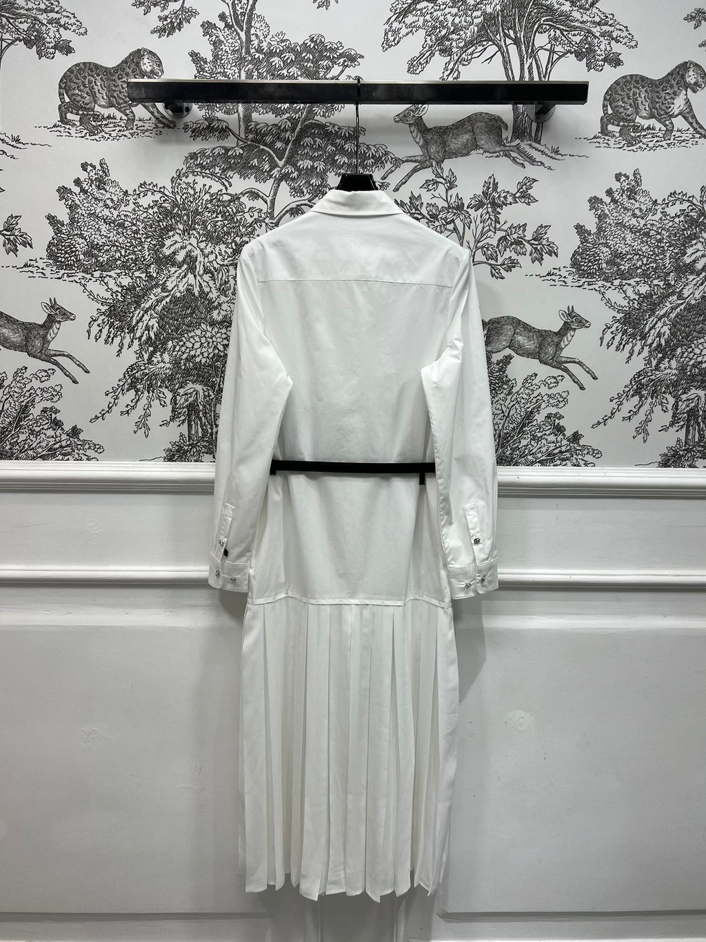 LV PLEATED DRESS 268729