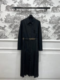 LV PLEATED DRESS 268730