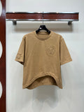 LV SHIRT IN YELLOW COTTON 292941