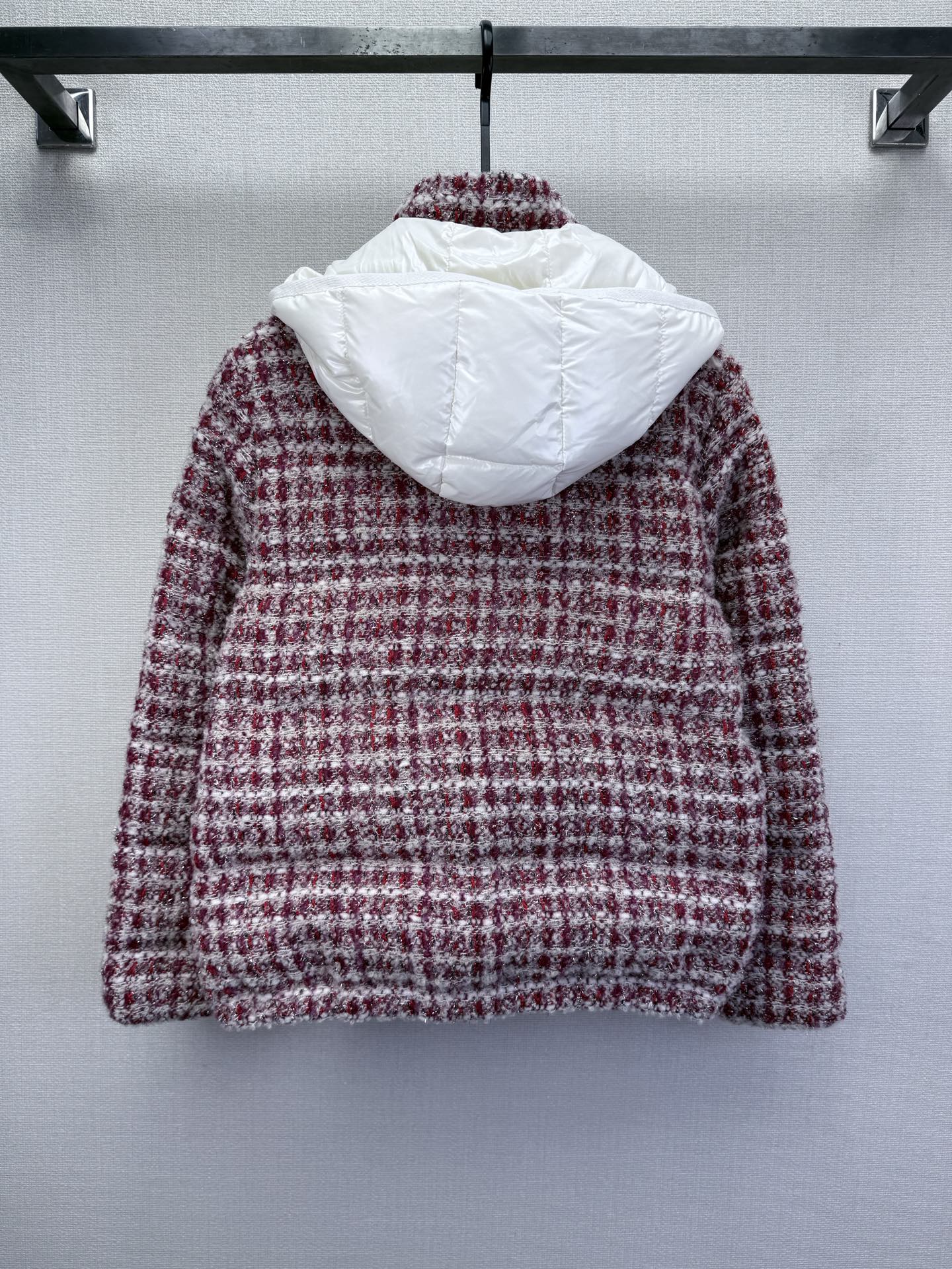 MONCLER 25S PLAID DOWN JACKET 440