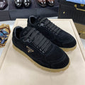 PRA TRAIL FADED BLACK SUEDE SNEAKERS