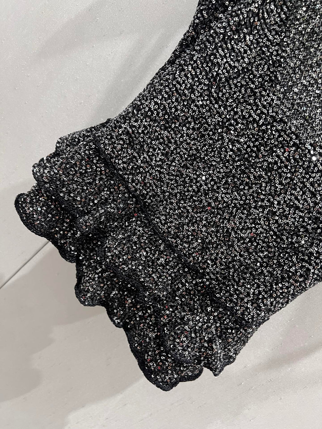 CC 25 Rhinestones Tank Top Black Polyamide