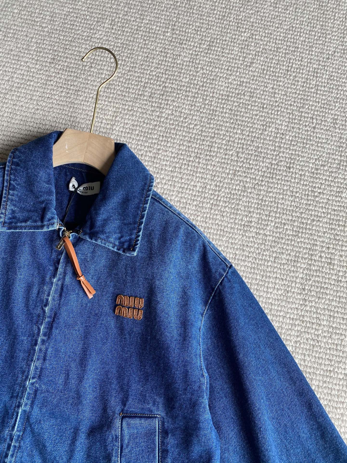 MIUMIU DENIM JACKET STYLE 205