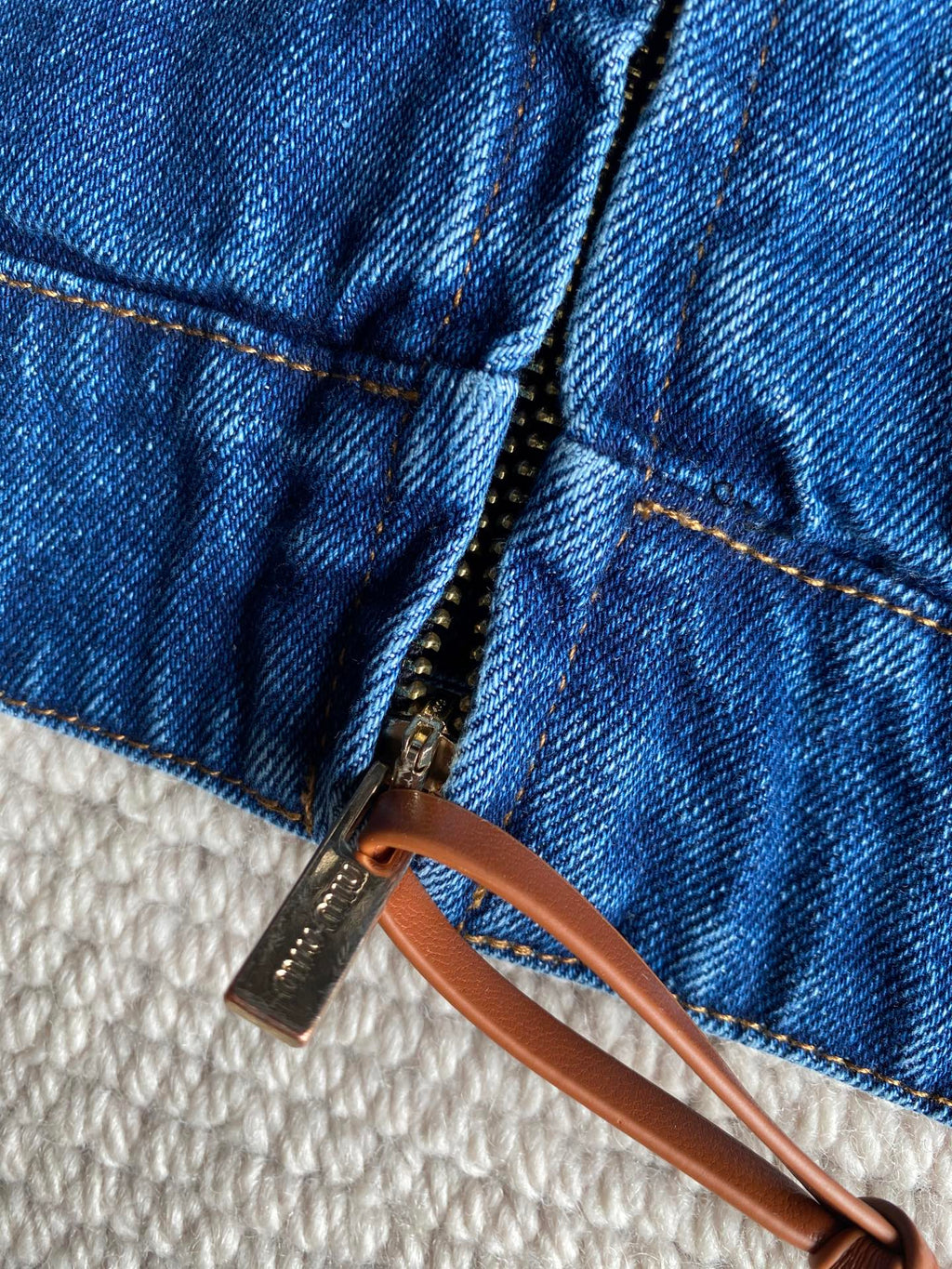 MIUMIU DENIM JACKET STYLE 205