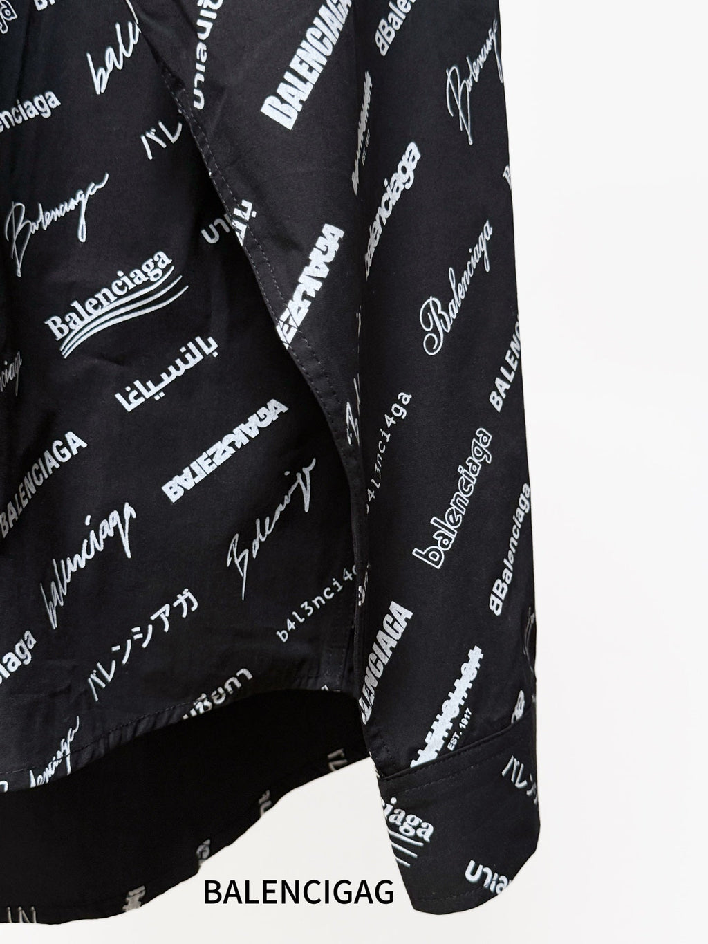 BALENCIAGA 26S LONG SLEEVE SHIRT 124