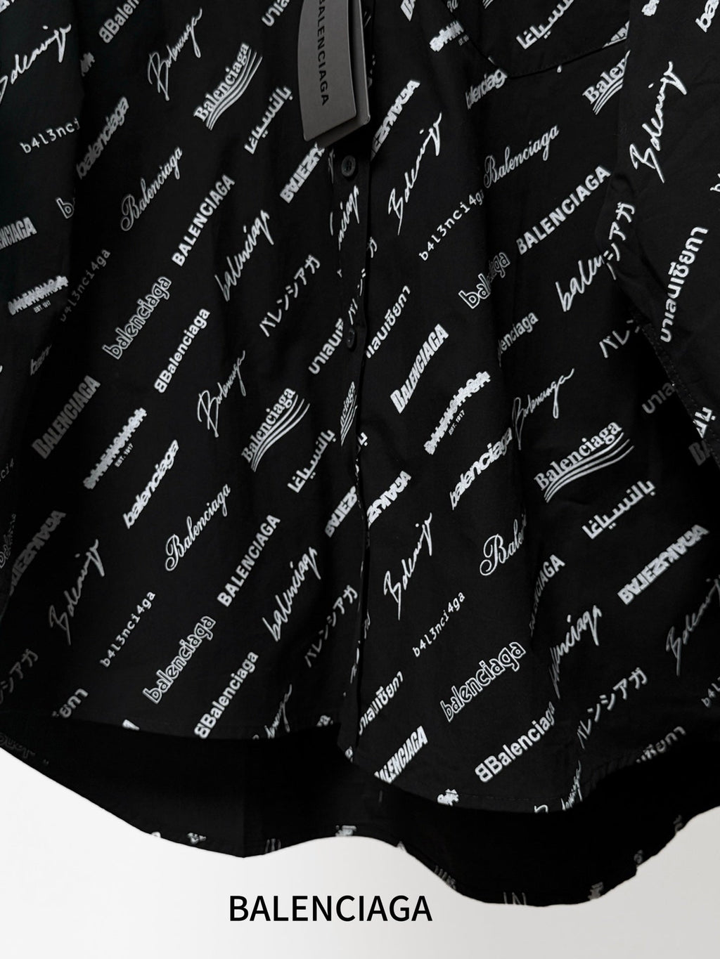 BALENCIAGA 26S LONG SLEEVE SHIRT 124
