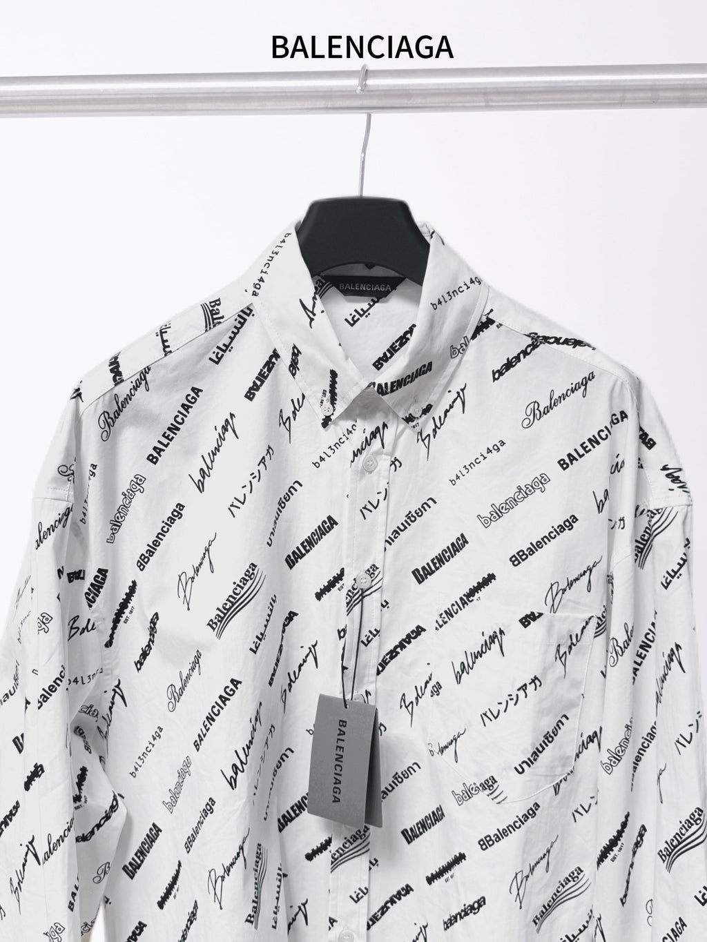 BALENCIAGA 26S LONG SLEEVE SHIRT 123