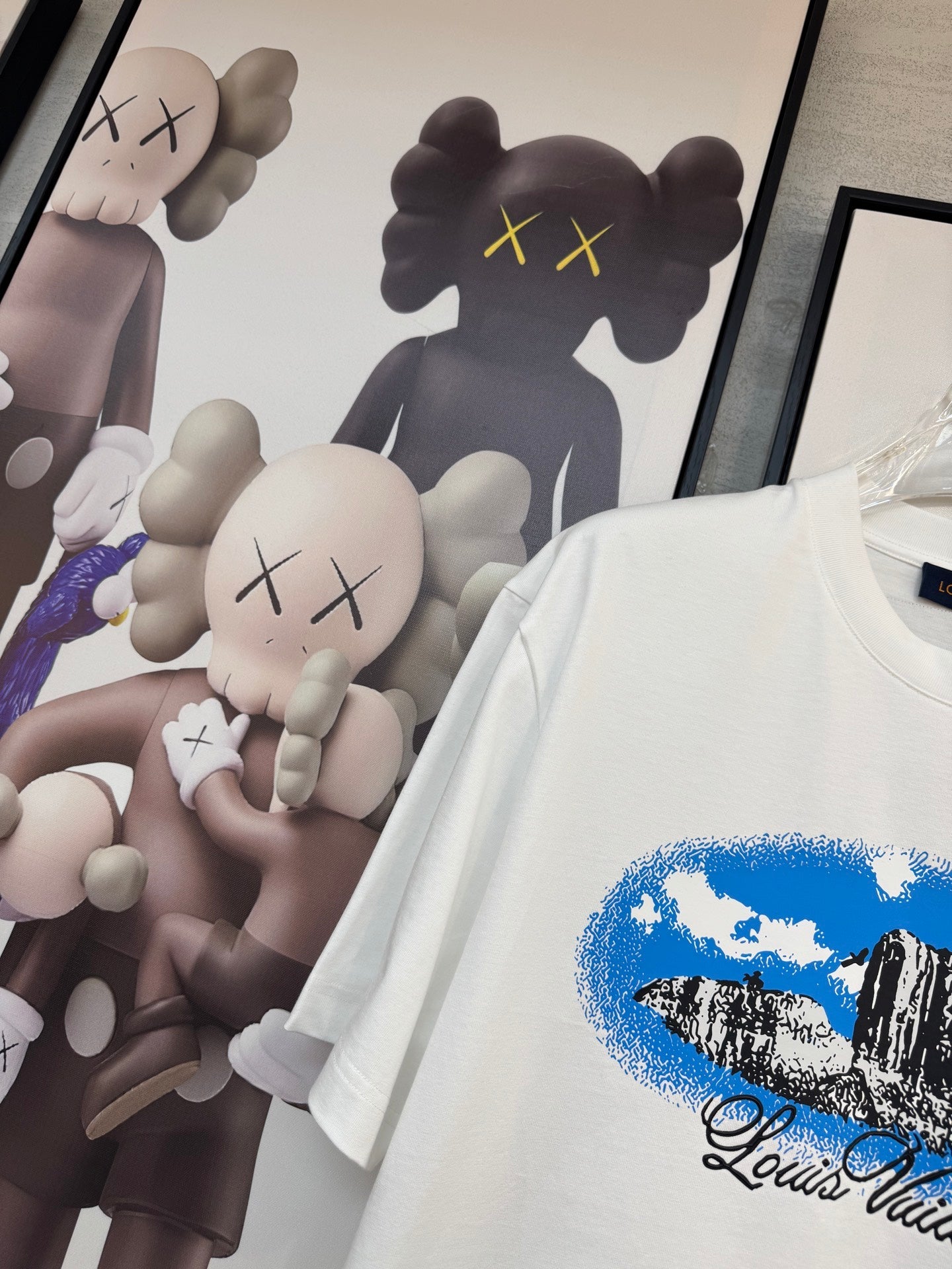 LV WHITE COTTON T-SHIRT 238918