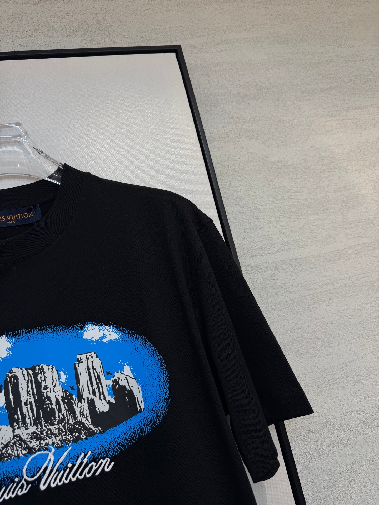 LV BLACK COTTON T-SHIRT 238919