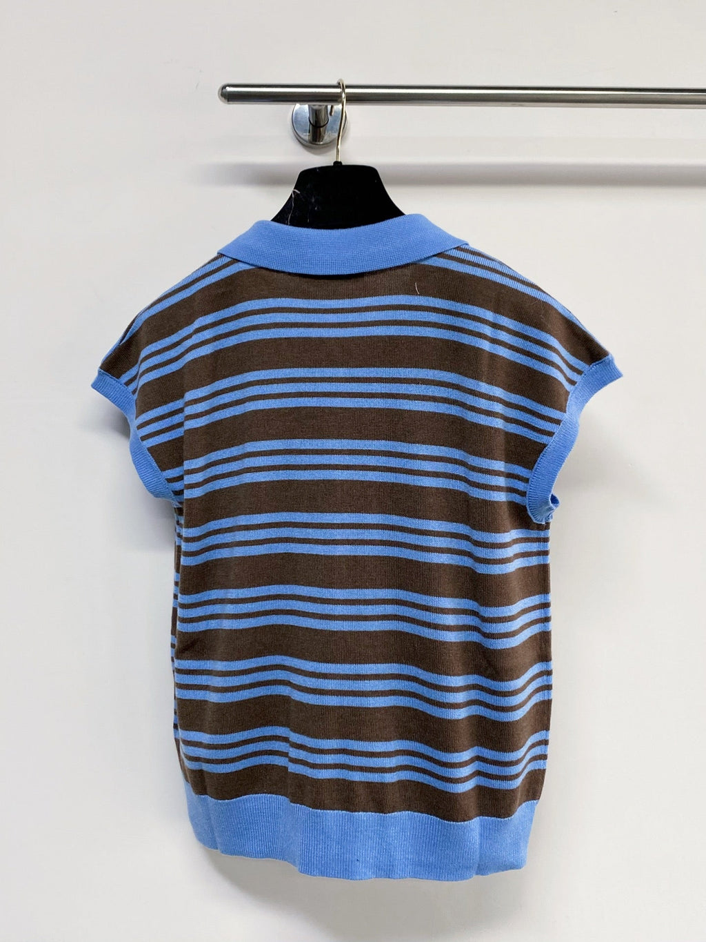 MIUMIU 26S COLLARED TANK TOP 1034