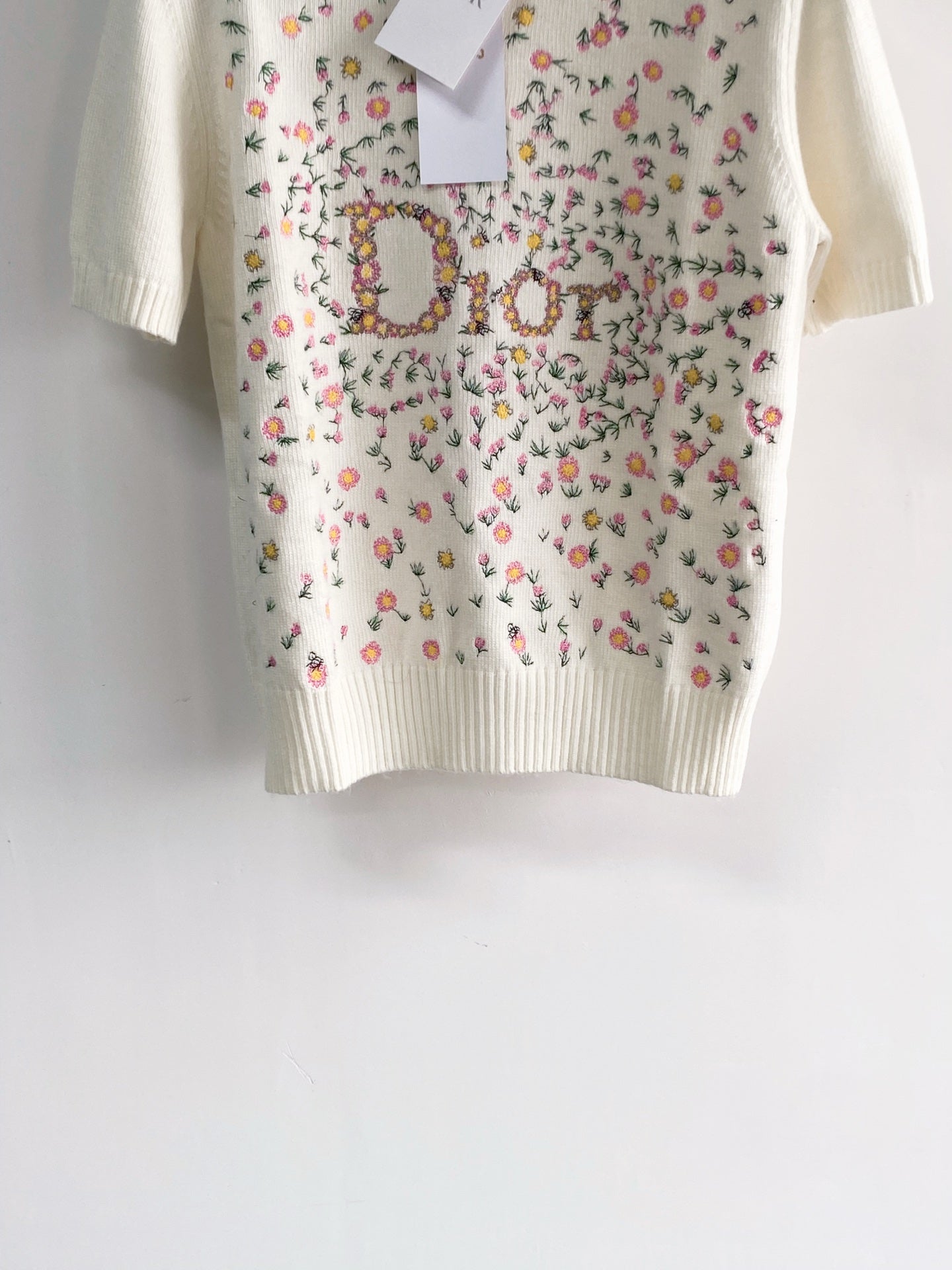 DIOR 26S SHORT-SLEEVE SWEATER 1157