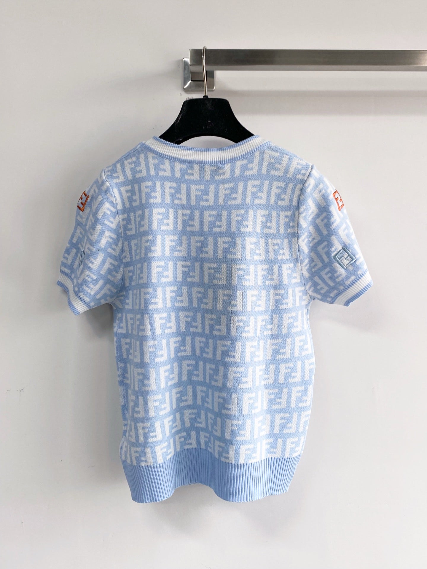FENDI 26S SHORT SLEEVE KNIT TOP 161