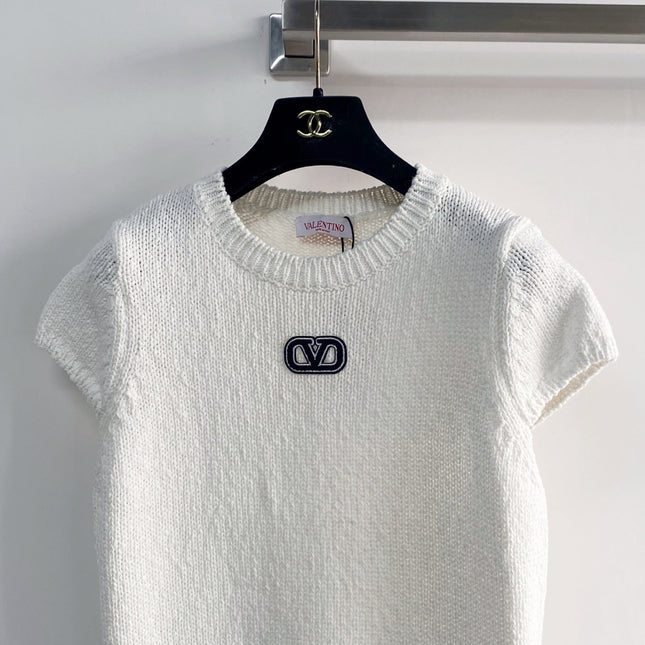 VALENTINO 26S SLEEVELESS KNIT TOP 217