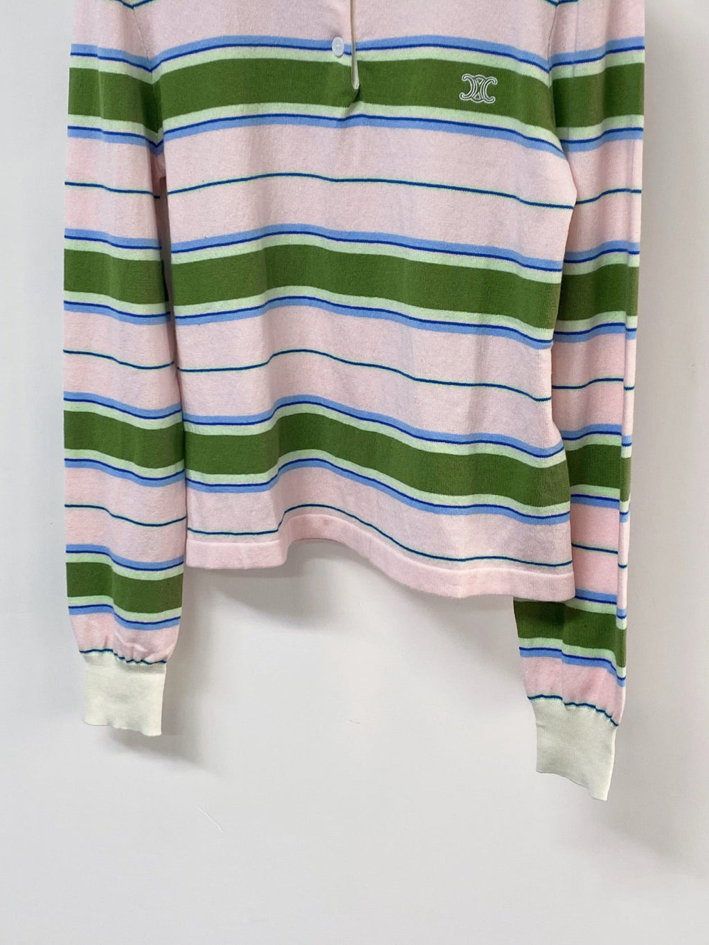 CELINE 26S LONG SLEEVE COLLARED SHIRT 184