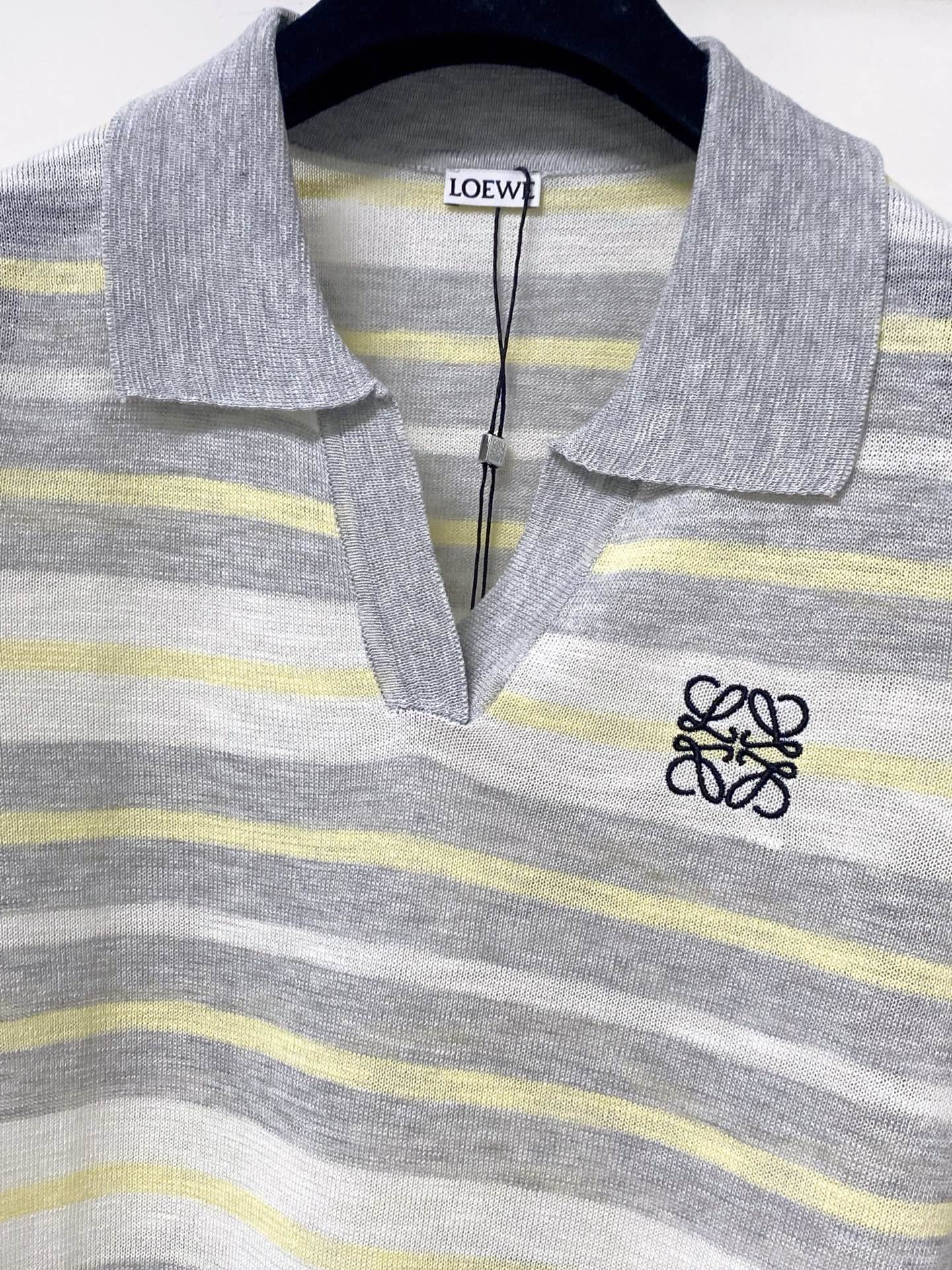 LOEWE 26S KNIT POLO SHIRT 499