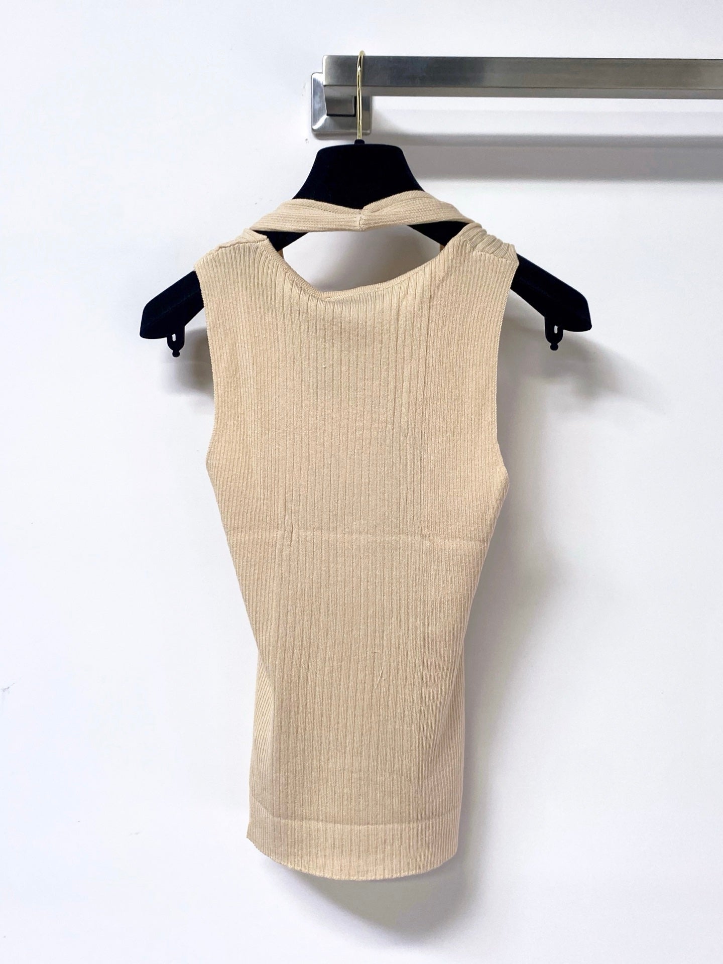 CHANEL 26S KNITTED SLEEVELESS TOP STYLE 1169