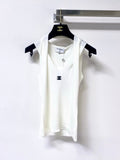 CHANEL 26S KNITTED SLEEVELESS TOP STYLE 1168