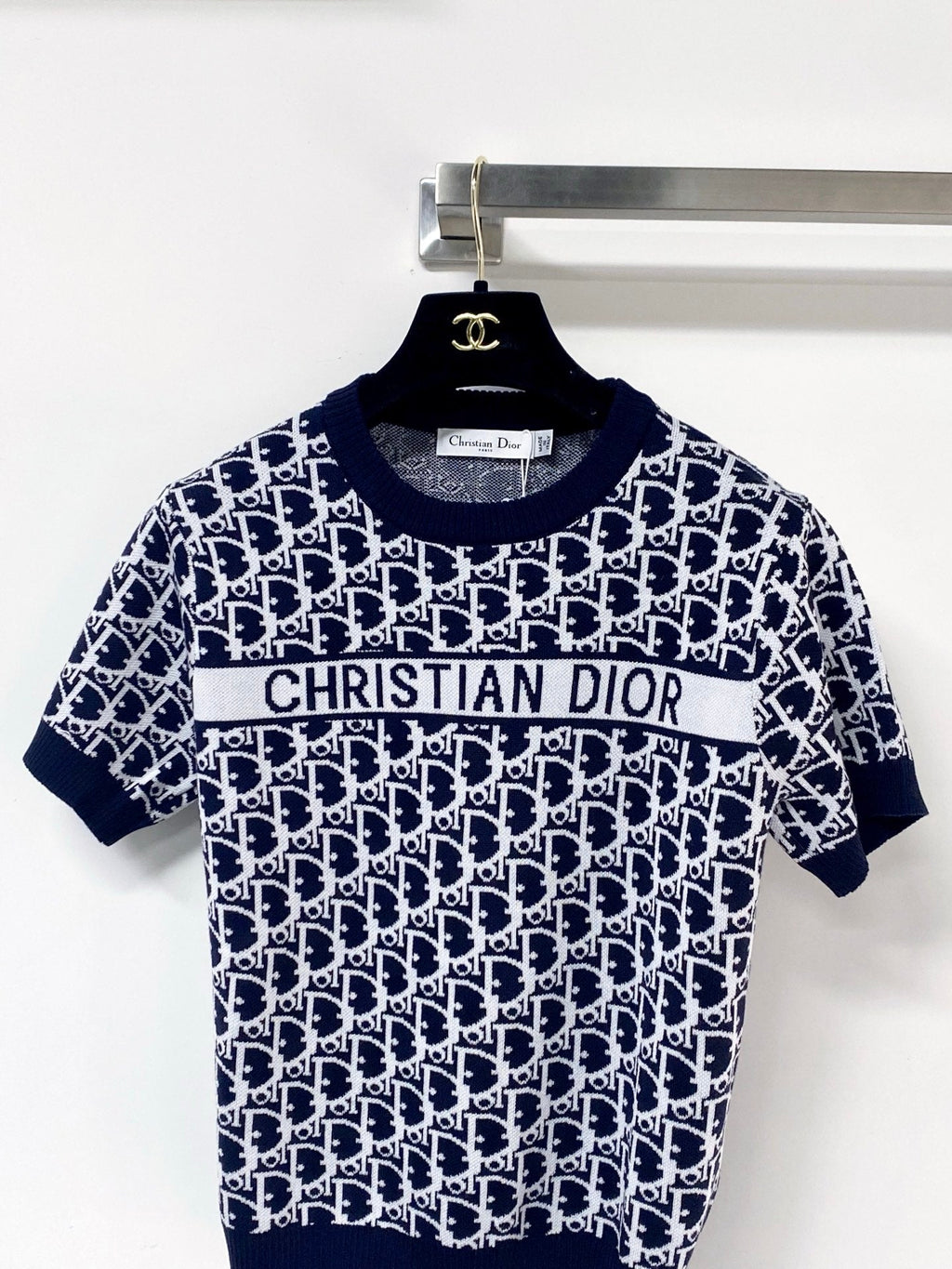 DIOR 26S SHORT-SLEEVED SWEATER 1254