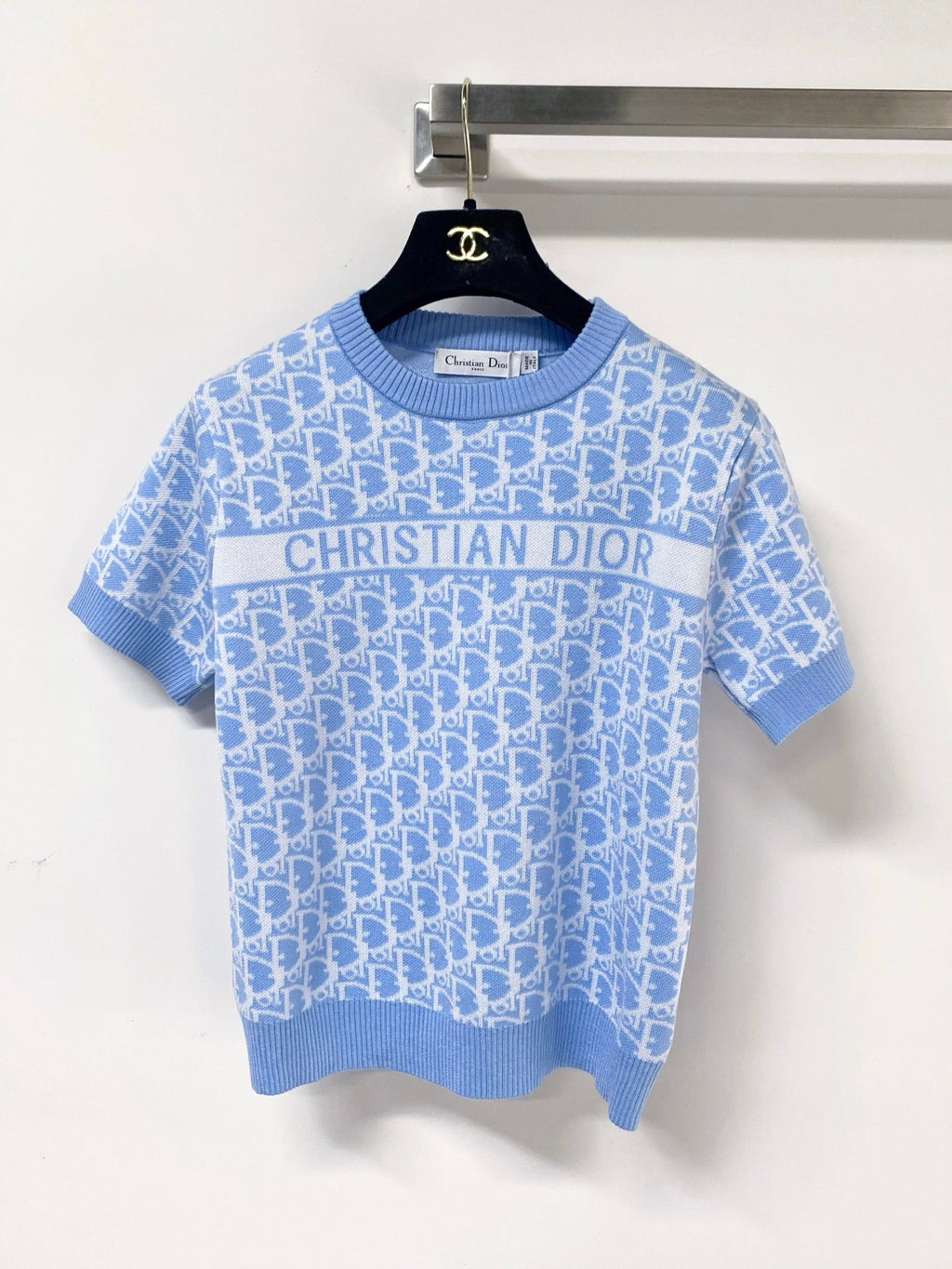 DIOR 26S SHORT-SLEEVED SWEATER 1252