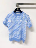 DIOR 26S SHORT-SLEEVED SWEATER 1252