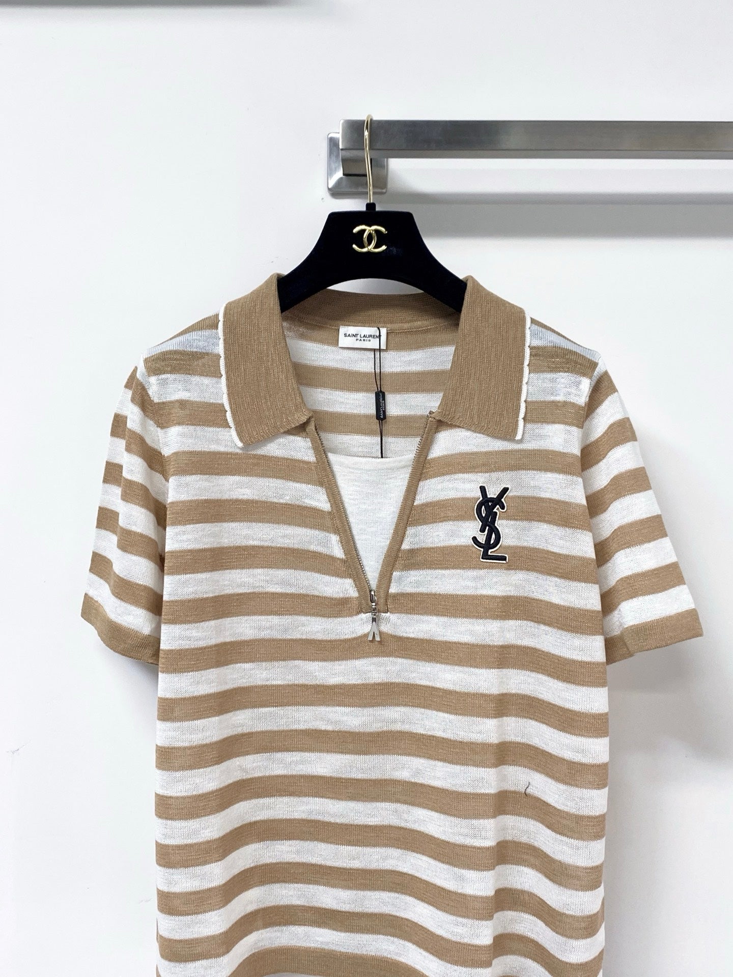 YSL 26S KNIT POLO SHIRT 419