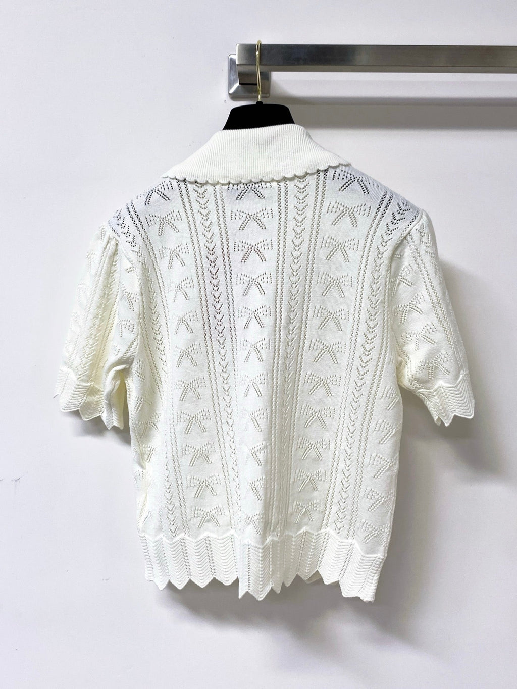 MIUMIU 26S KNIT CARDIGAN TOP 1249