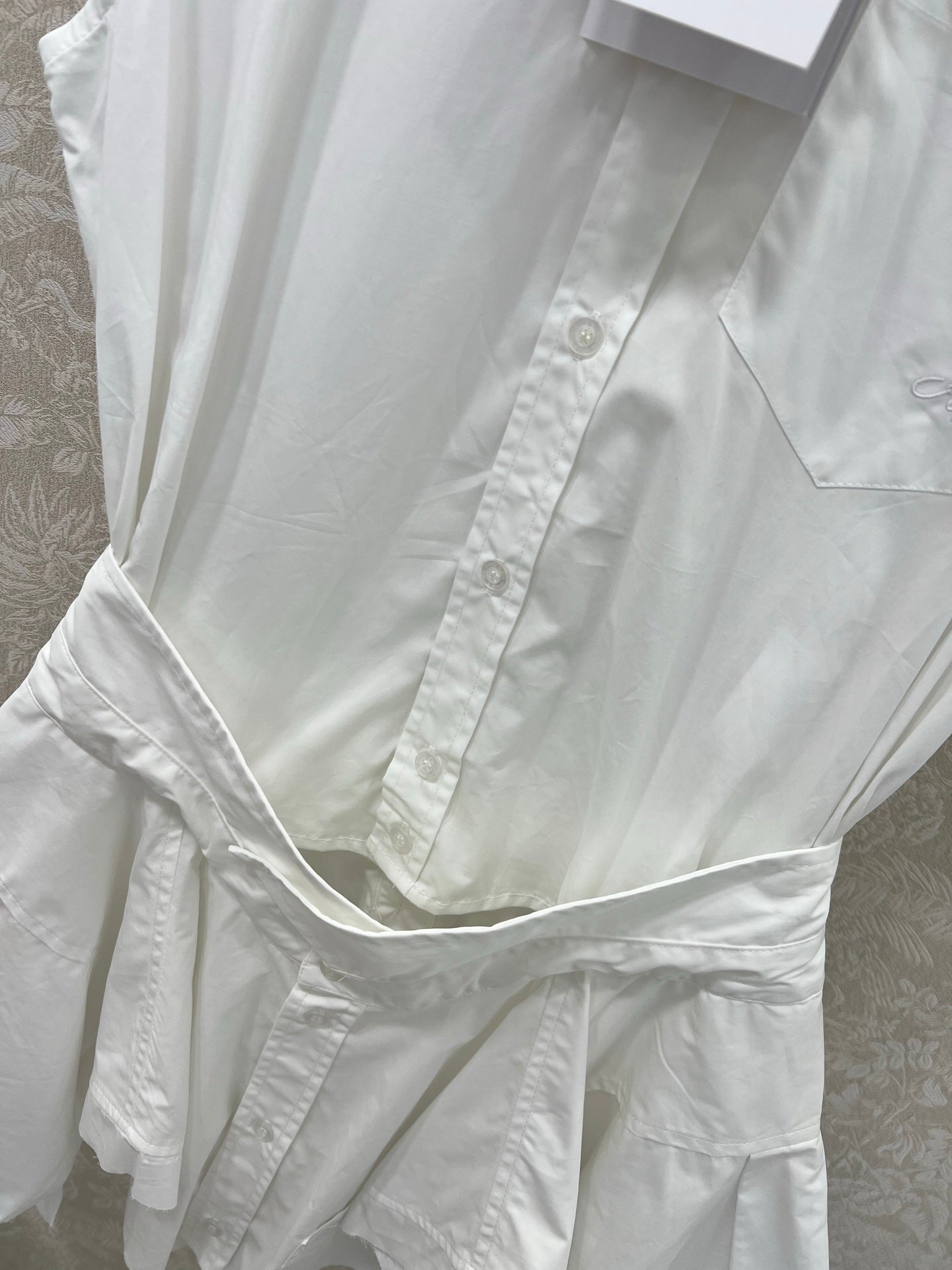 ALEXANDER WANG UNIQUE DESIGN SHIRT DRESS 272255