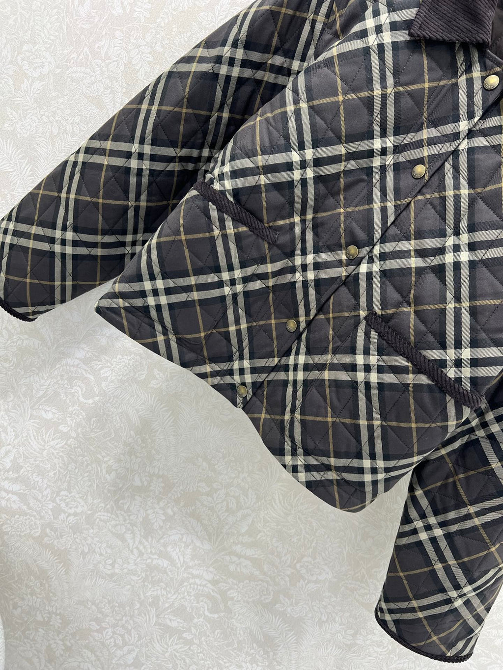 BURBERRY 25S COTTON PLAID JACKET 131