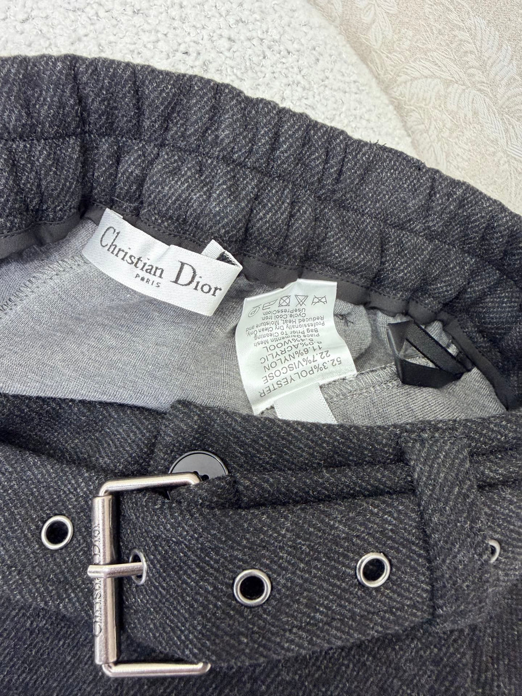 DIOR 25S WIDE-LEG PANTS 733