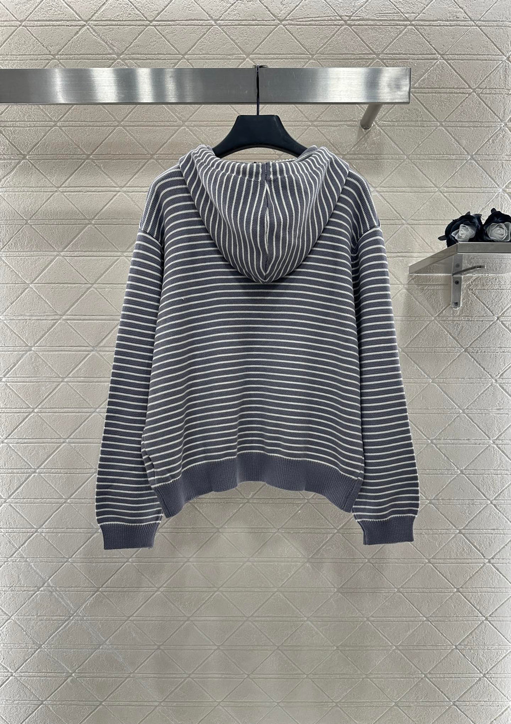 MIUMIU FLEECE HOODED JACKET STYLE 96