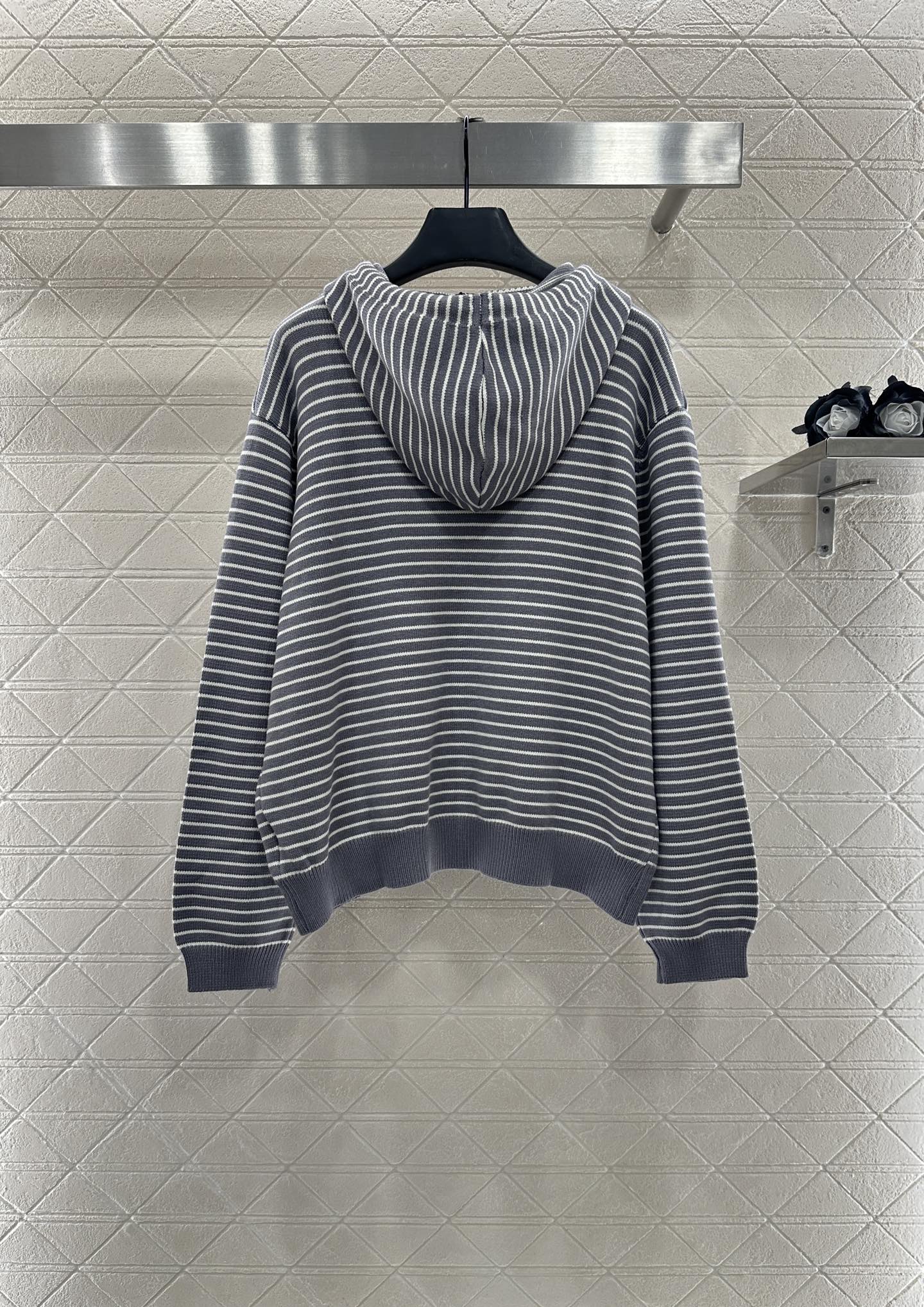 MIUMIU FLEECE HOODED JACKET STYLE 96