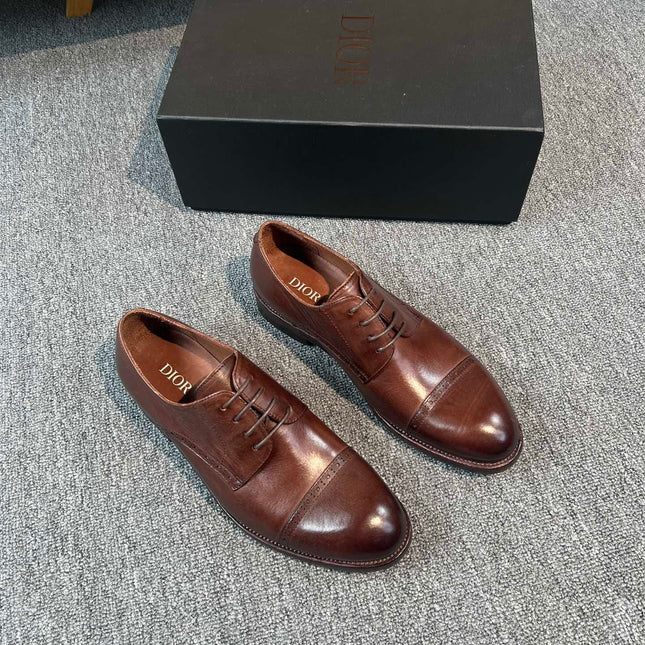 CD TIMELESS OXFORD SYRUP EMBOSSED CALFSKIN