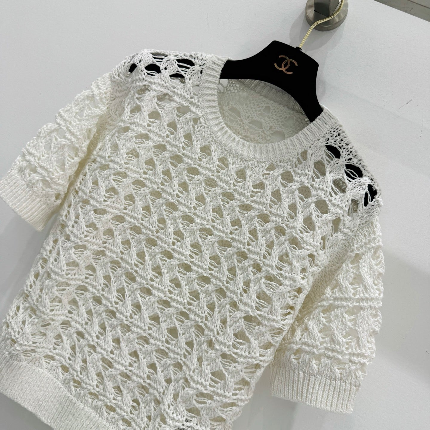 BRUNELLO 25S SHORT-SLEEVE KNIT SWEATER 267483