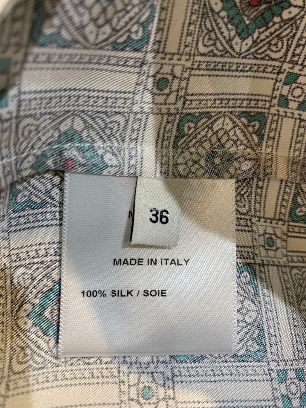 LORO PIANA 26S SILK SHIRT 686