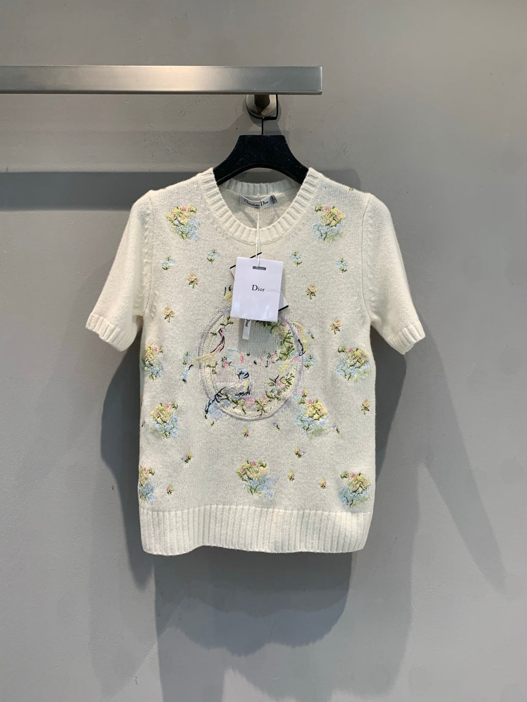 DIOR 26S SHORT-SLEEVE SWEATER 1161