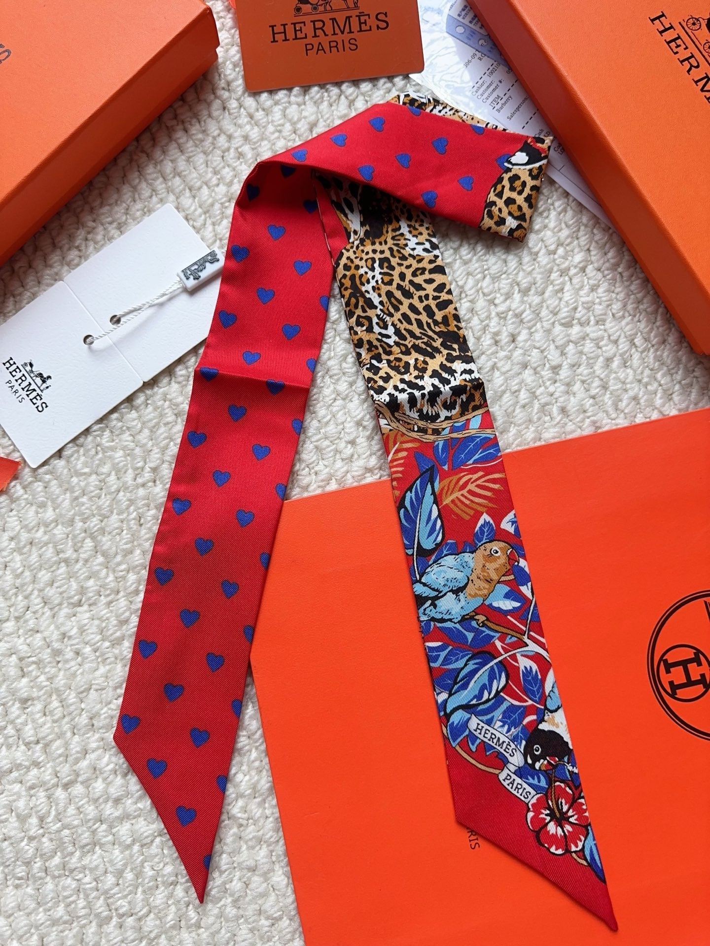 HERMES 26S SCARF 86 IN SILK 309637